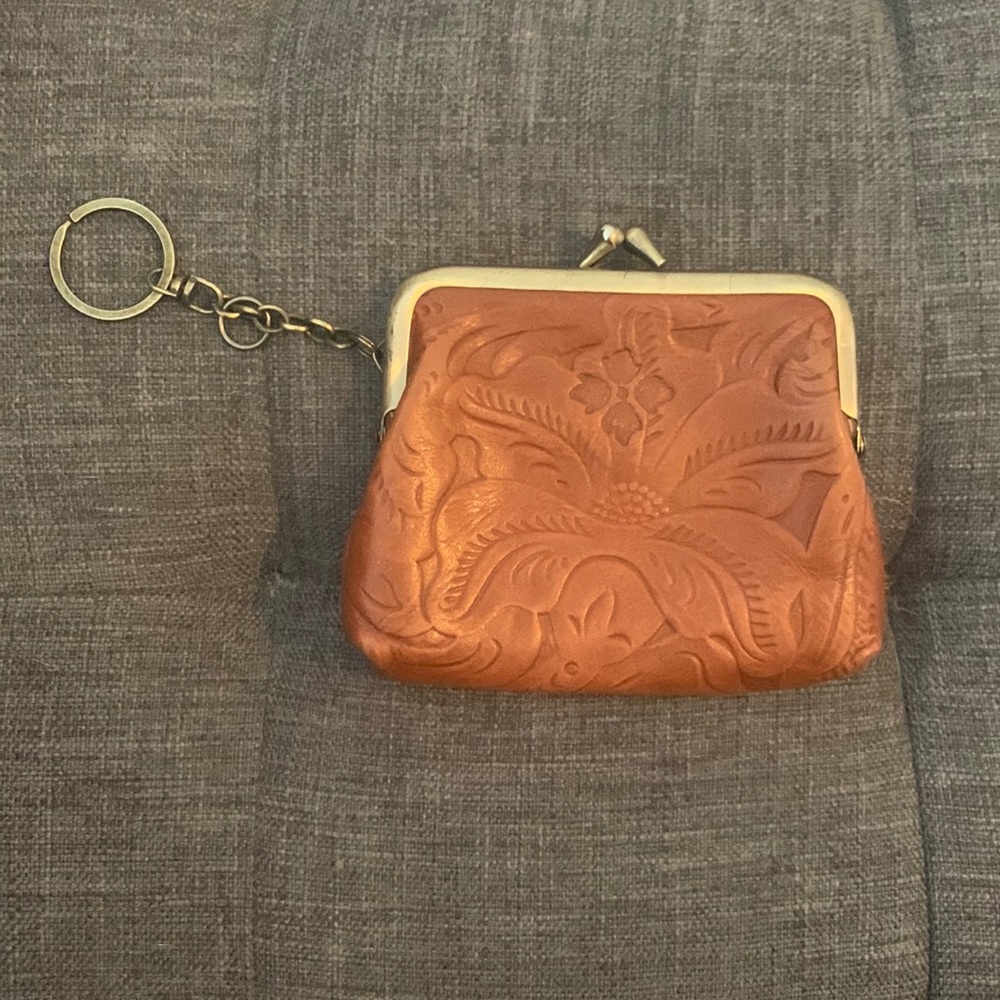 Patrica Nash Brown Frame Wallet
